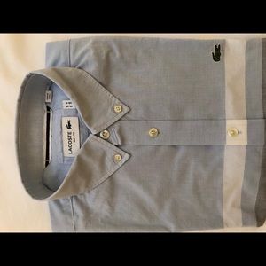 Short sleeve Lacoste with fun stripe